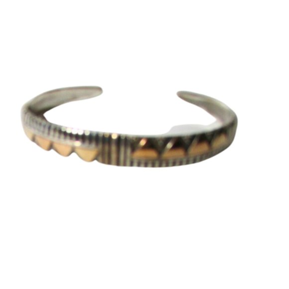 Native American Silver Bracelet from Sante Fe - Picture 4 of 7